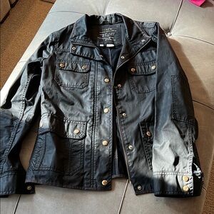 J. Crew Charcoal Relaxed Field Jacket